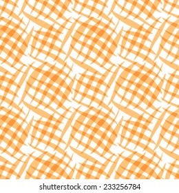 Seamless pattern with abstract geometric ornament
