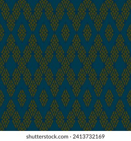 Seamless pattern with abstract geometric ornament. Vector background. Tribal motif.