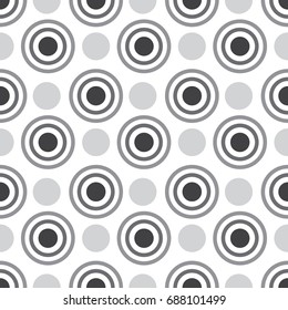 Seamless Pattern Abstract Geometric Ornament Style Of Background Vector Illustration