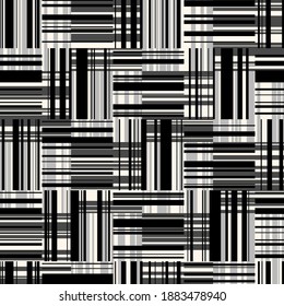 seamless pattern with abstract geometric shapes 