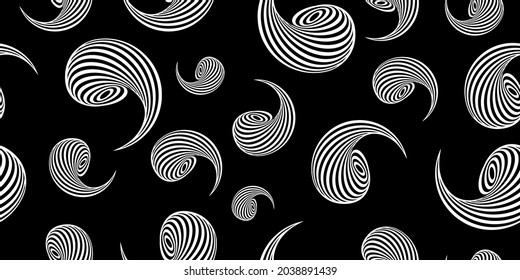 seamless pattern with abstract geometric shapes 