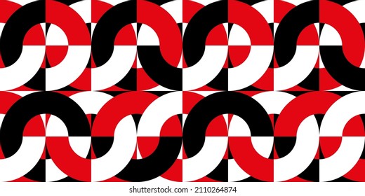 seamless pattern with abstract geometric shapes 