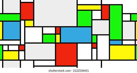 seamless pattern with abstract geometric shapes 