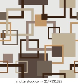 seamless pattern with abstract geometric shapes 