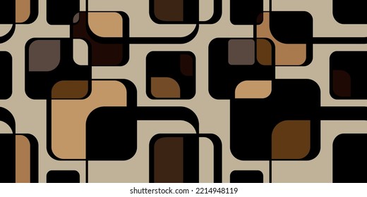 seamless pattern with abstract geometric shapes 