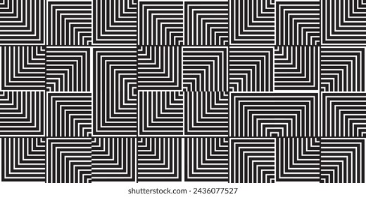 seamless pattern with abstract geometric shapes 