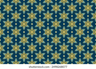 Seamless pattern with abstract geometric, traditional style, vintage decoration illustration vector