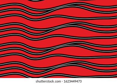 Seamless pattern with abstract geometric vector