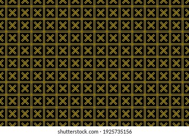Seamless pattern with abstract geometric vector
