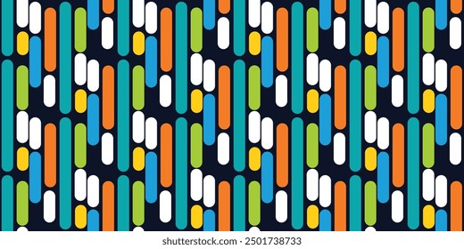 Seamless pattern with abstract geometric vector, Simple Pattern motif