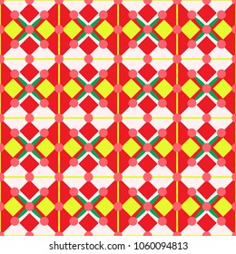 Seamless pattern. Abstract geometric wallpaper of the surface. Striped colored background. Pretty texture. Print for polygraphy, t-shirts and textiles. Doodle for design. Art creation