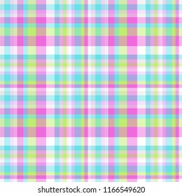 Seamless pattern. Abstract geometric wallpaper of the surface. Checkered multicolored background. Pretty texture. Print for polygraphy, t-shirts and textiles. Doodle for design. Art creation