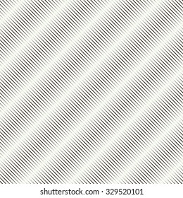 Seamless pattern. Abstract geometrical background. Modern stylish texture with thin diagonal lines. Regularly repeating elegant ornament. Vector element of graphic design