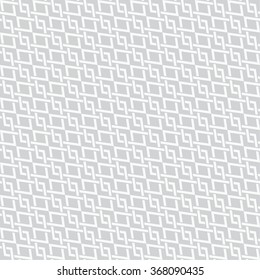 Seamless pattern. Abstract geometrical background. Modern stylish texture.  Regularly repeating elegant ornament with intersecting rhombuses and diamonds. Vector element of graphical design