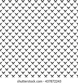 Seamless pattern. Abstract geometrical background. Regularly repeating elegant ornament with zigzags. 