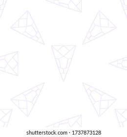 Patrón sin fisuras de símbolos o formas abstractas de estilo geométrico. Fondo decorativo.