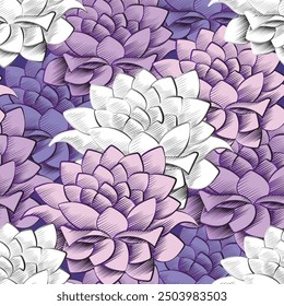 A seamless pattern of abstract graphic colors. Vector illustration.
