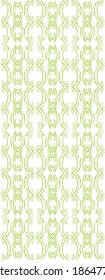seamless pattern of the abstract green sketch on white background
