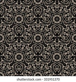 Seamless pattern. Abstract Halloween ornament