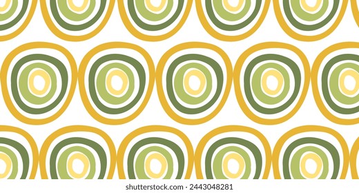 Seamless Pattern Abstract Hand Drawn Background with shapes
