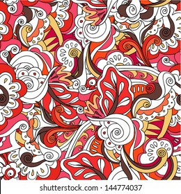 seamless pattern. Abstract hand drawned endlless texture, EPS 8 format 8