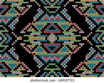 seamless pattern. Abstract hand drawned seamless texture, EPS 8 format