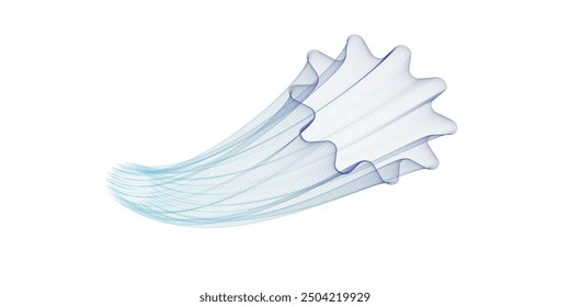 Seamless pattern with abstract hand-drawn amaryllis flowers. vektor