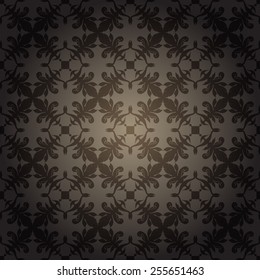 Seamless pattern. Abstract pattern.  Seamless  hand-drawn pattern  can be used for textile ornament,  pattern fills, surface textures.  Gorgeous seamless floral background