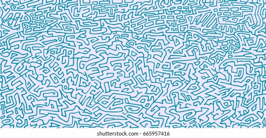 Seamless pattern with abstract pattern. Hieroglyphs in a disorderly arrangement.
Lines making up the labyrinth.