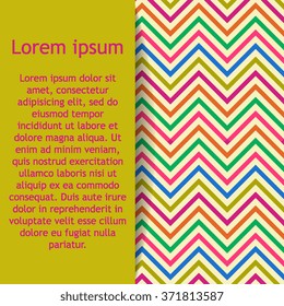 Seamless pattern. Abstract illustration.