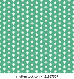 Seamless pattern of abstract leaves. Vector illustration background