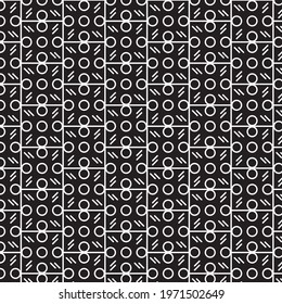 seamless pattern with abstract line ornament form, can be used for background, wallpaper, decoration and others.