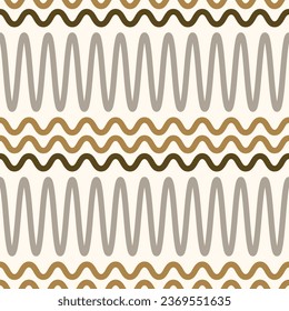 Seamless pattern abstract line texture background of line shape design illustration