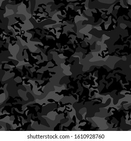 Camouflage Background Seamless Pattern Vector Stock Vector (Royalty ...