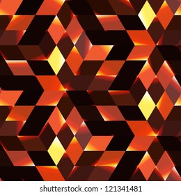 Seamless pattern. Abstract mosaic background.