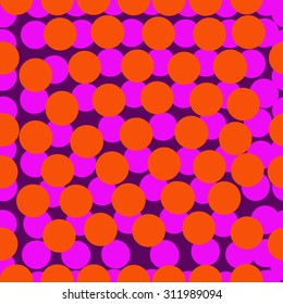 Seamless   pattern of abstract motif, ellipses, spots.