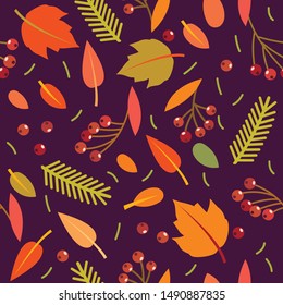 Seamless pattern with abstract and organic shapes. Abstract flowers in pastel colors
