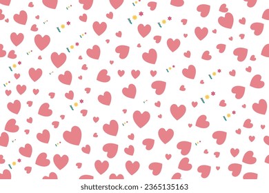 
Seamless pattern with abstract organic shapes, stains. Vector elements in doodle style for background, wallpaper, textile, cover, banner, card. Simple, stylish, minimal design.seamless flower design