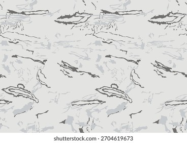 A seamless pattern with abstract, organic shapes in muted tones on a light background, evoking a natural, artistic aesthetic. Ideal for fashion, home decor, or creative design projects.