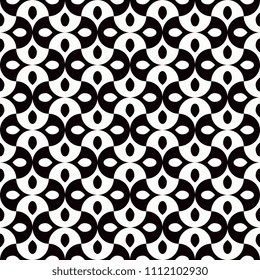 Seamless pattern with abstract ornament