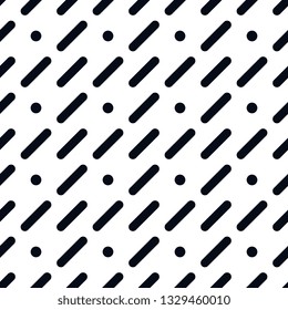 Seamless pattern with abstract ornament