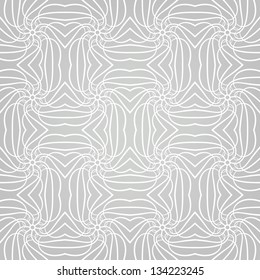 Seamless pattern with abstract ornament