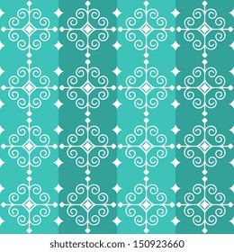 Seamless pattern with abstract ornament