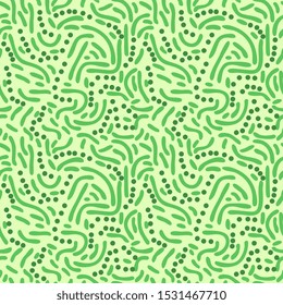 Seamless pattern with abstract ornament