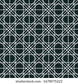 Seamless pattern with abstract ornament