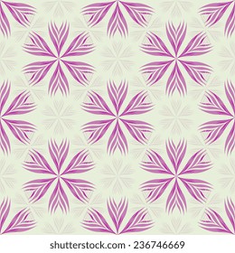 Seamless pattern with abstract ornament