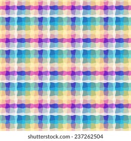 Seamless pattern with abstract ornament