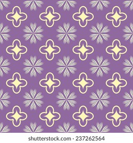 Seamless pattern with abstract ornament