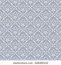 Seamless pattern with abstract ornament