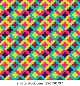 Seamless pattern with abstract ornament